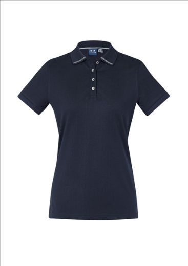 Picture of Biz Collection Ladies Aston Polo Shirt 100% Cotton Jersey Knit